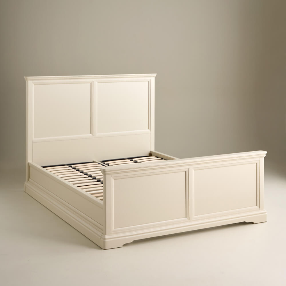 Bordeaux Bed, Ivory, Double